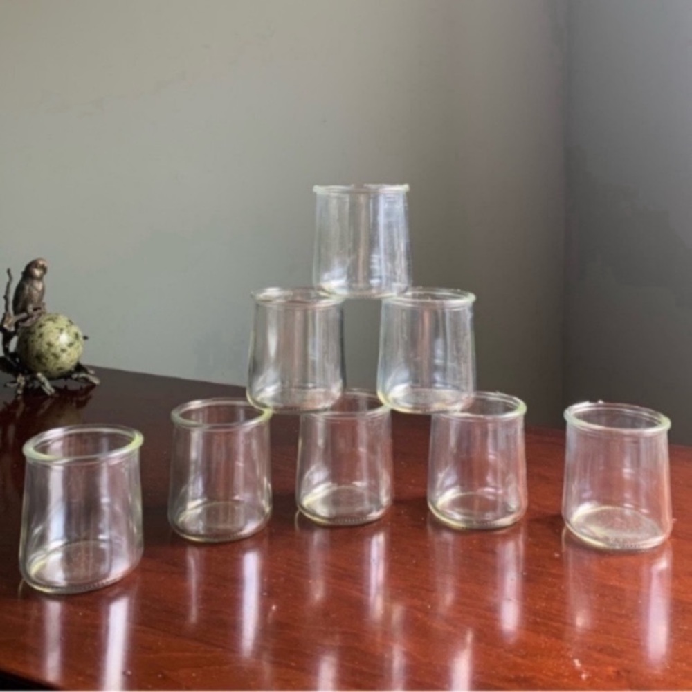 Set of 8 La Fermiere Clear Cups